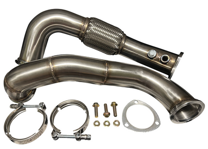 Jack Spania Racing K Series Sidewinder Turbo down pipe and manifold for Honda Acura K20 K24 K Swap EG EK Civic exhaust parts