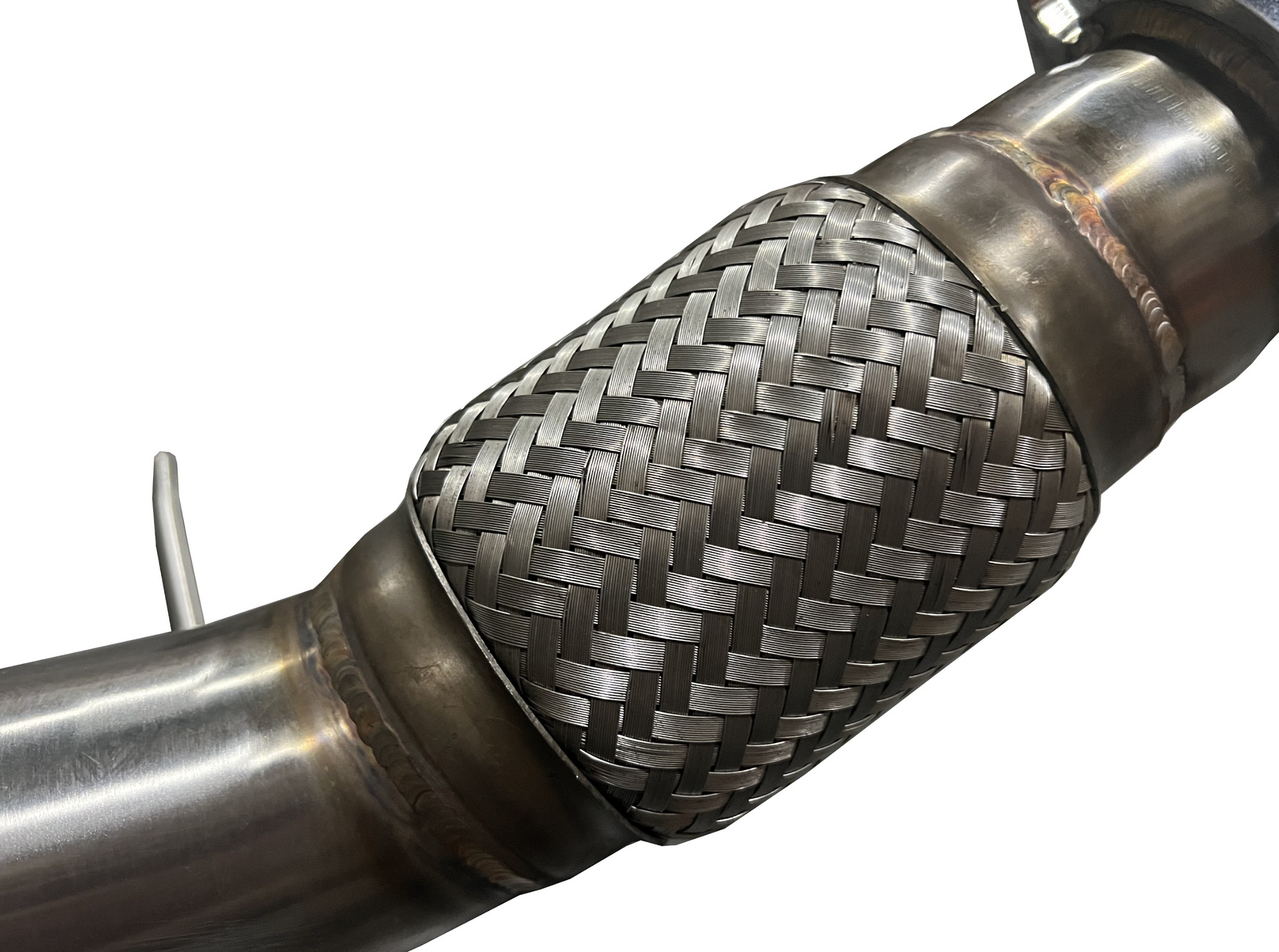 JackSpania Racing K Series header downpipe for Civic Si FG 2012+ and Acura ILX exhaust parts, shown in the product image.