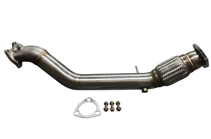 JackSpania Racing K Series header downpipe for Honda Civic Si FG 2012+ and Acura ILX exhaust parts, shown in the image.