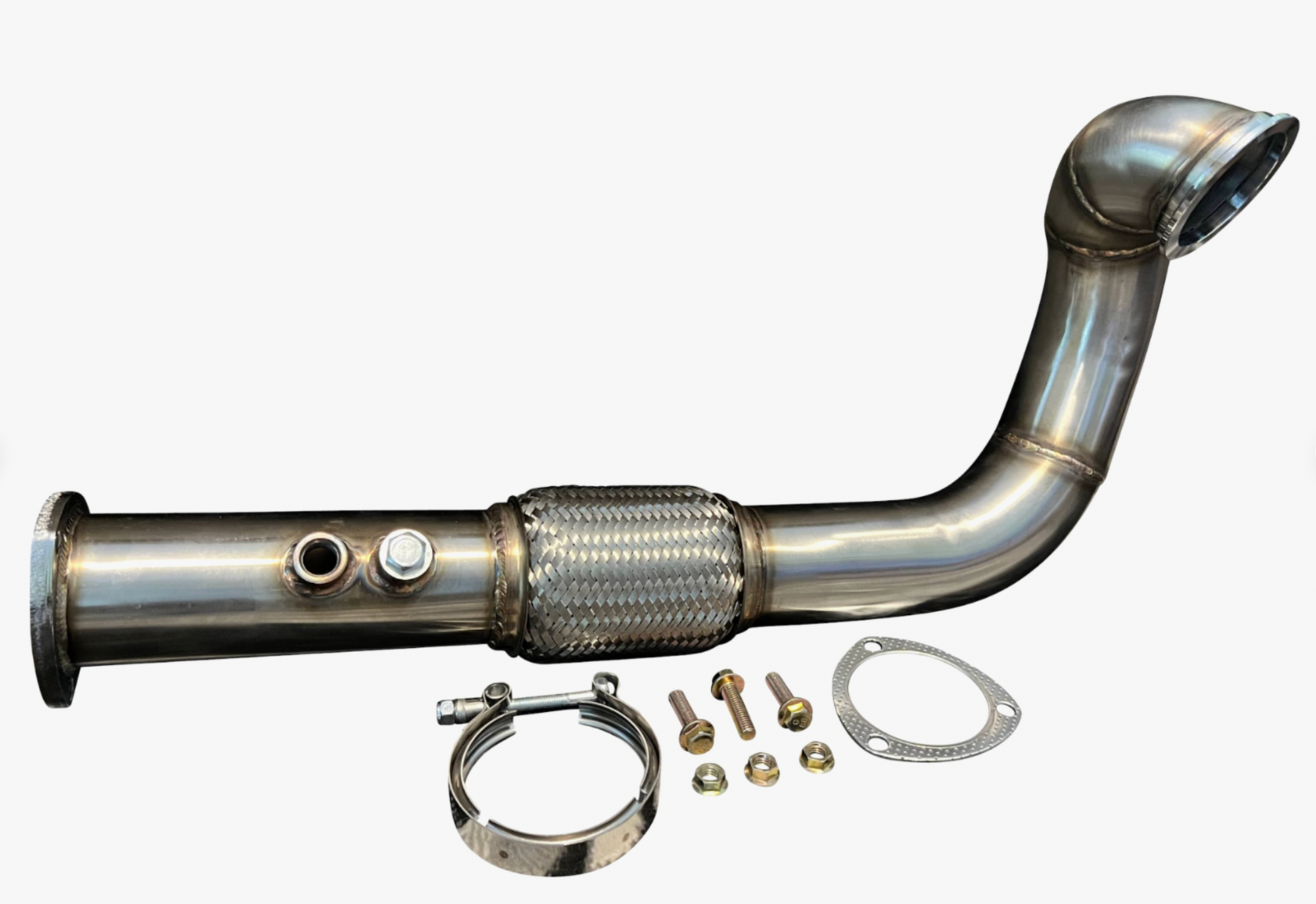 B Series Ram Horn AC PS Turbo Manifold GSR Si B16 B18 B20 Civic EG EK DC2 Down Pipe Downpipe