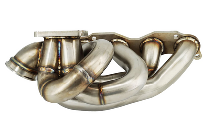 JackSpania Racing K20 K24 turbo manifold with T3 T4 wastegate, 60mm, for AWD and FWD K Series and K Swap turbo setups.