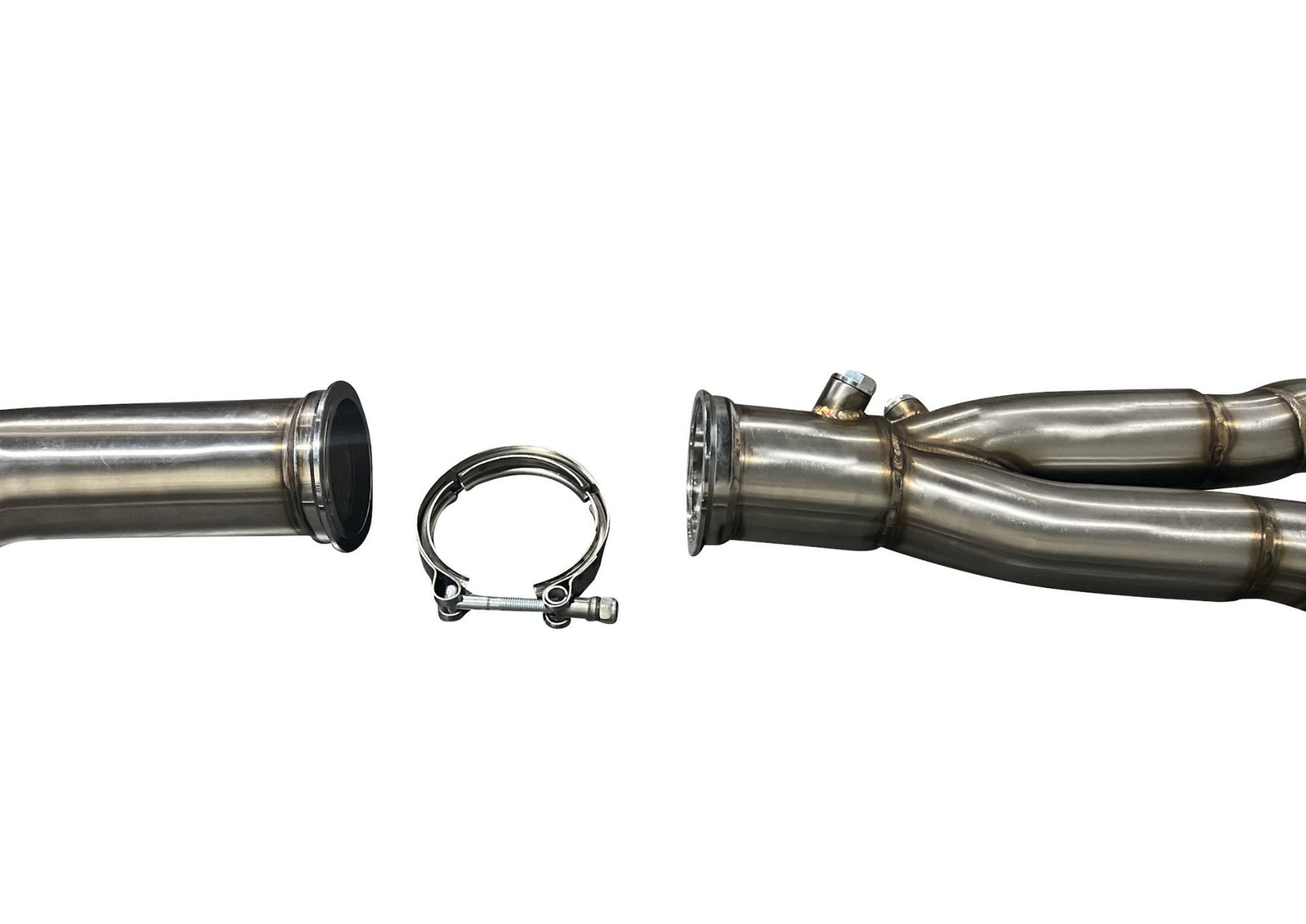 JackSpania Racing H Series Drag Race Header Tri-Y 6-Step Big Tube 3-inch Collector for H22A and F20B engines, exhaust parts.