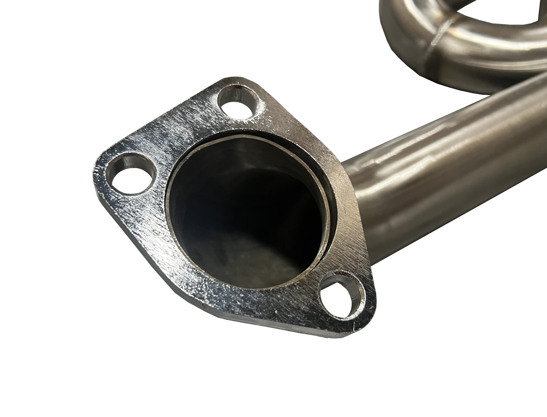 Stainless steel J Series J Pipe header for Honda Acura V6 models, compatible with 2003-2008 TL, Accord, from JackSpania Racing.