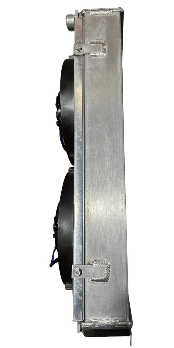 Full Size Tucked Radiator Fan Honda Acura B Series K Series 16AN 1.25" Shroud - JackSpania Racing