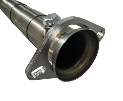 3-Way Slip Fit Adjustable Telescoping Test Pipe – 2.5" to 3" Universal Exhaust Adapter
