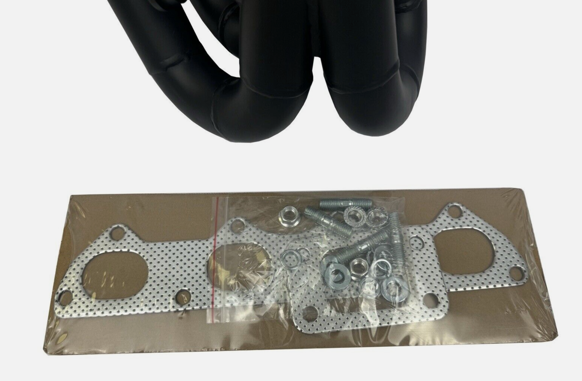 Jack Spania Racing B Series turbo kit ceramic coated top mount manifold and up pipe for 6262, 3582, T3 44mm turbo exhaust parts