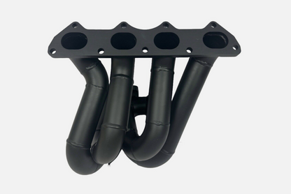 Jack Spania Racing B Series turbo kit ceramic coated top mount manifold and up pipe for 6262, 3582, T3 44mm turbo exhaust parts