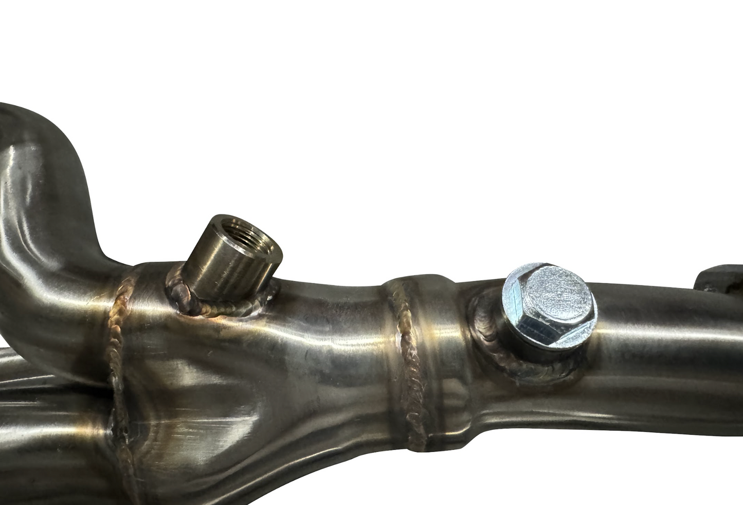 BMW E39, E46, Z3 exhaust headers for M54 engine by JackSpania Racing, compatible with 325i, 330i, 525i, 535i models.