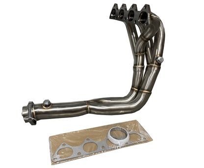 JackSpania Racing D-Series TA Tri-Y header for SOHC D16 D15 engines with 2.5-inch collector, high-performance exhaust part