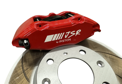 JackSpania Racing JSR Tuner Series big brake kit with 10.3-inch drilled and slotted front rotor and caliper for Honda Acura BBK