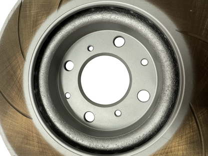 JackSpania Racing JSR Tuner Series Big Brake Kit with 10.3-inch drilled and slotted front rotor and caliper for Honda and Acura vehicles.