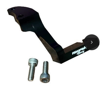 Jack Spania Racing billet K Series throttle cable bracket for K20, K24 engines in RSX Type S, EK, EG, DC2, and EF Honda models.