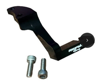 Jack Spania Racing billet K Series throttle cable bracket for K20, K24 engines in RSX Type S, EK, EG, DC2, and EF Honda models.