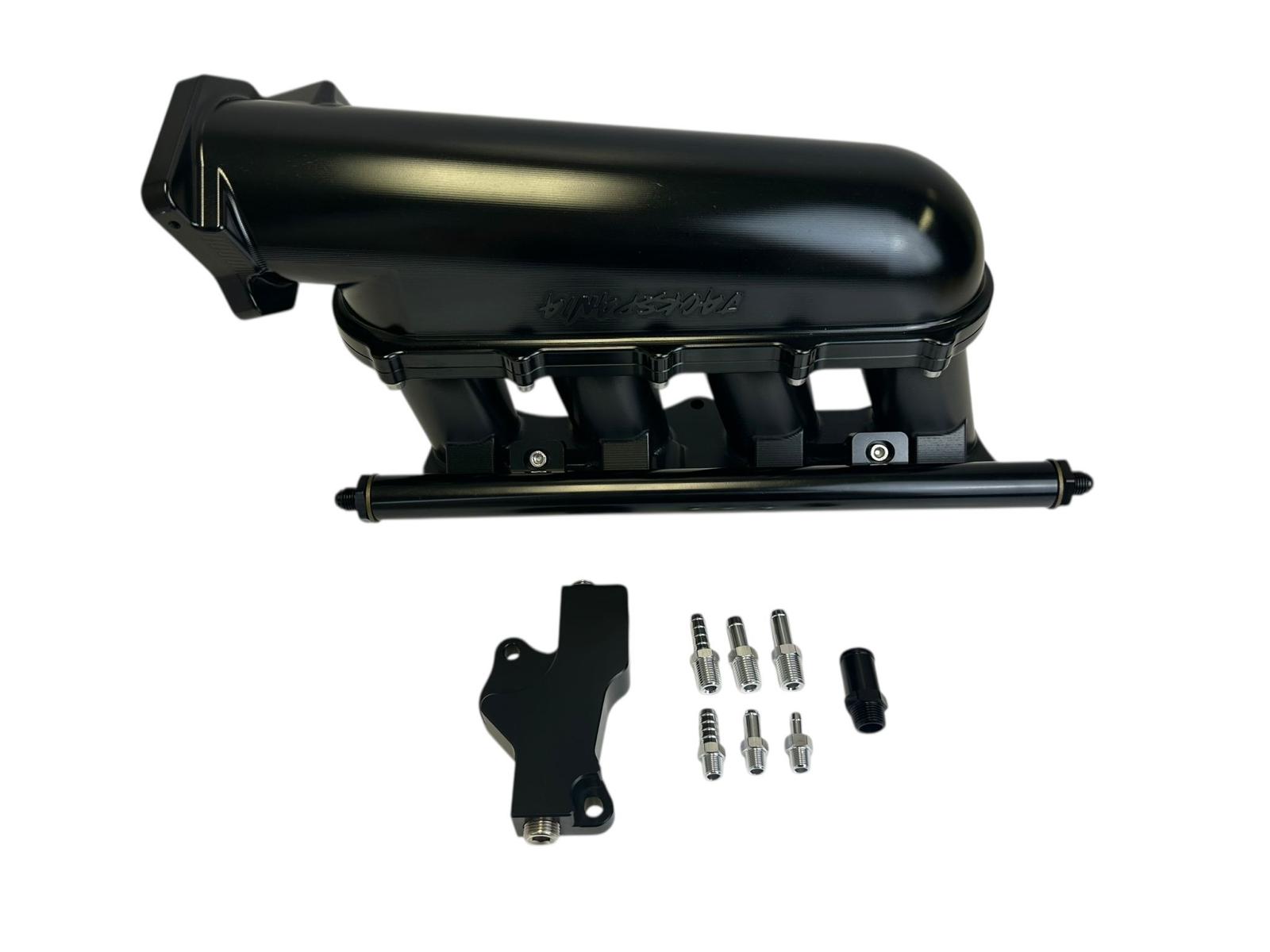 JackSpania Racing K Series Billet Intake Manifold for K20, K24, and K Swap engines on Honda Civic and TSX models.