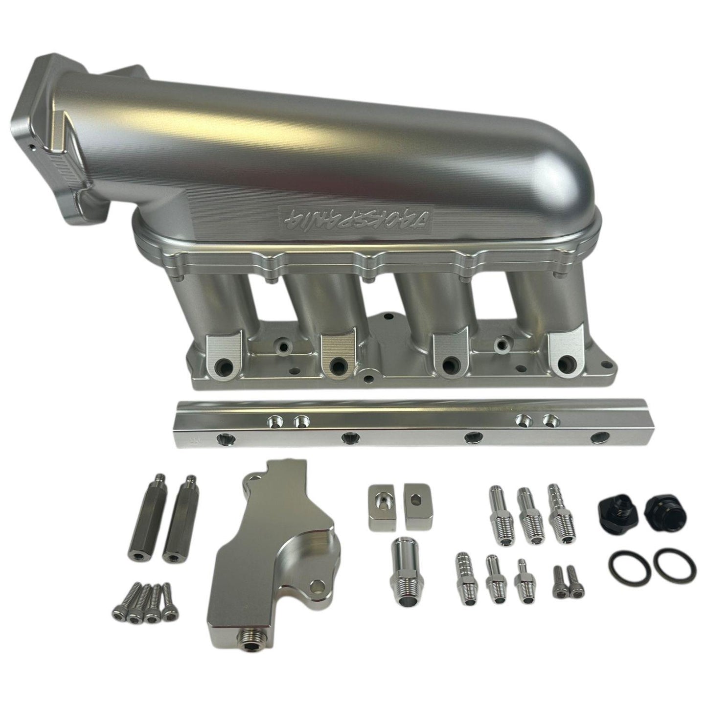JackSpania Racing K Series Billet Intake Manifold for K20, K24, and K Swap engines on Honda Civic and TSX models.