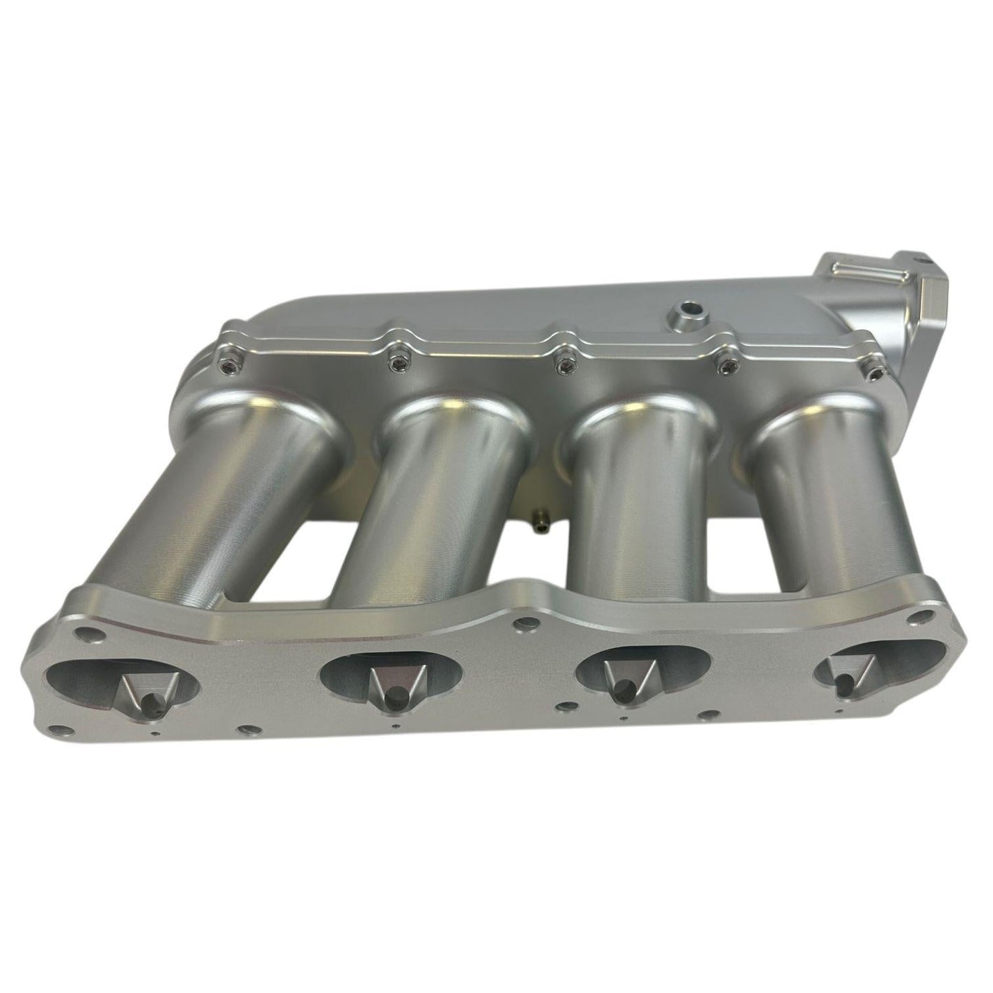 JackSpania Racing K Series billet intake manifold for K20, K24, and K swap engines on Honda Civic EG EK DC CRX TSX Si with 72mm throttle body