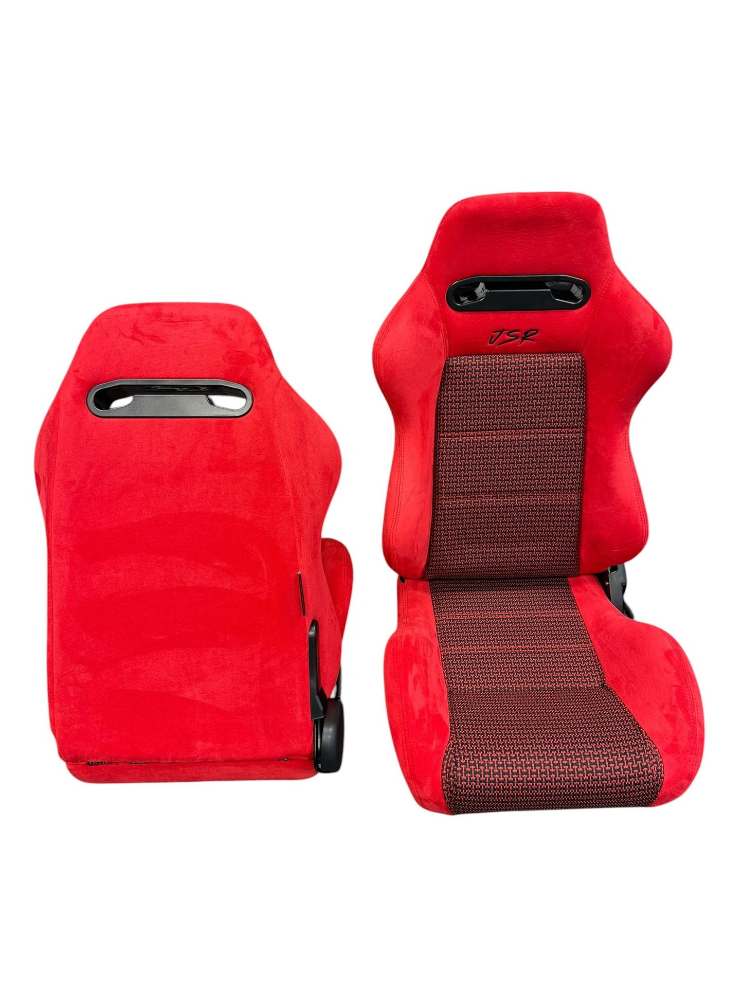 Reclinable slider seats for Recaro SR3 style Civic Integra DC2 EK9 EK EG ITR CTR, JackSpania Racing drivetrain parts, car interior image
