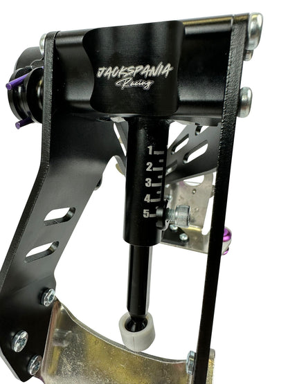 Fully adjustable JackSpania Racing race short shifter for Honda Civic Type R 10th Gen FK8, transmission upgrade part.