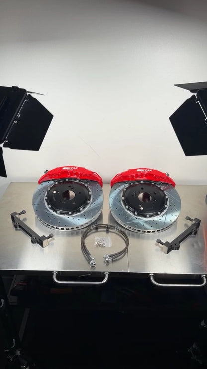 6-Piston CTS-V Front Big Brake Kit 355mm Rotors for Acura RSX 2002-2006