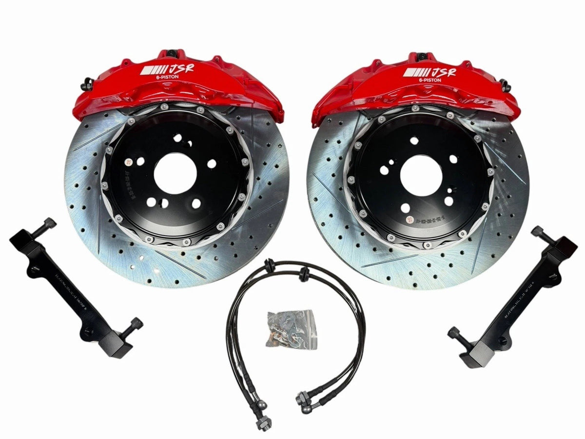 6-Piston CTS-V Front Big Brake Kit 355mm Rotors for Acura RSX 2002-2006