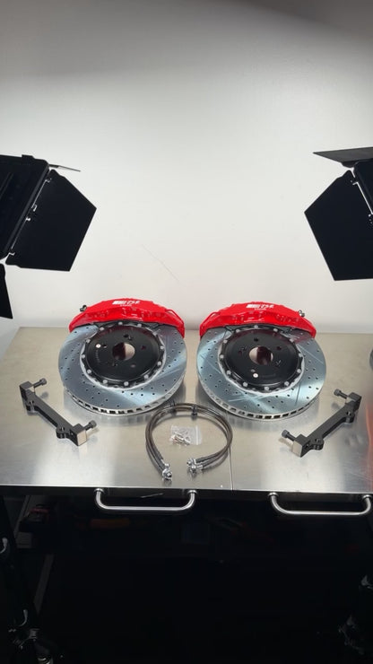 6-Piston CTS-V Front Big Brake Kit 355mm Rotors for Acura RSX 2002-2006