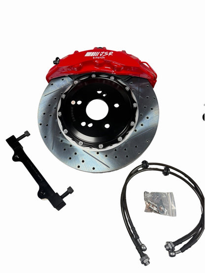 6-Piston CTS-V Front Big Brake Kit 355mm Rotors for Acura RSX 2002-2006