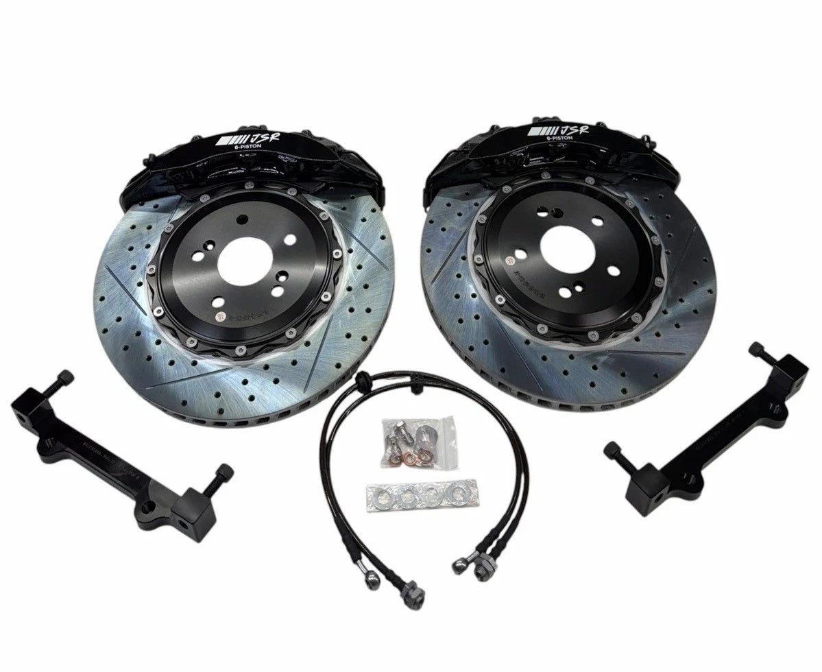 6-Piston CTS-V Front Big Brake Kit 355mm Rotors for Acura RSX 2002-2006