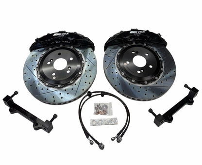 6-Piston CTS-V Front Big Brake Kit 355mm Rotors for Acura RSX 2002-2006