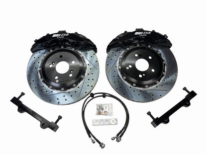 6-Piston CTS-V Front Big Brake Kit 355mm Rotors for Acura RSX 2002-2006