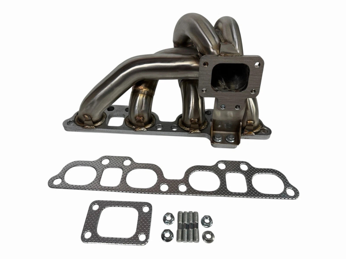 SR20DET Tubular Bottom Mount Turbo Manifold For Nissan 240SX S13 S14 Silvia
