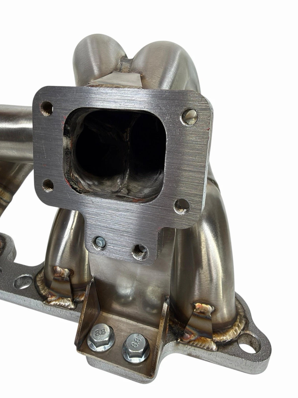 SR20DET Tubular Bottom Mount Turbo Manifold For Nissan 240SX S13 S14 Silvia