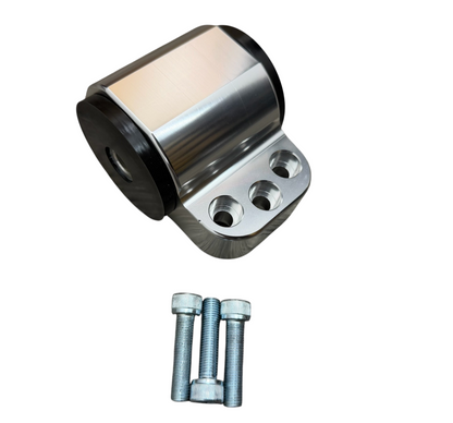 JackSpania Racing billet aluminum driver side transmission mount for Honda Civic EG EK, Del Sol, Acura Integra DC2 manual.