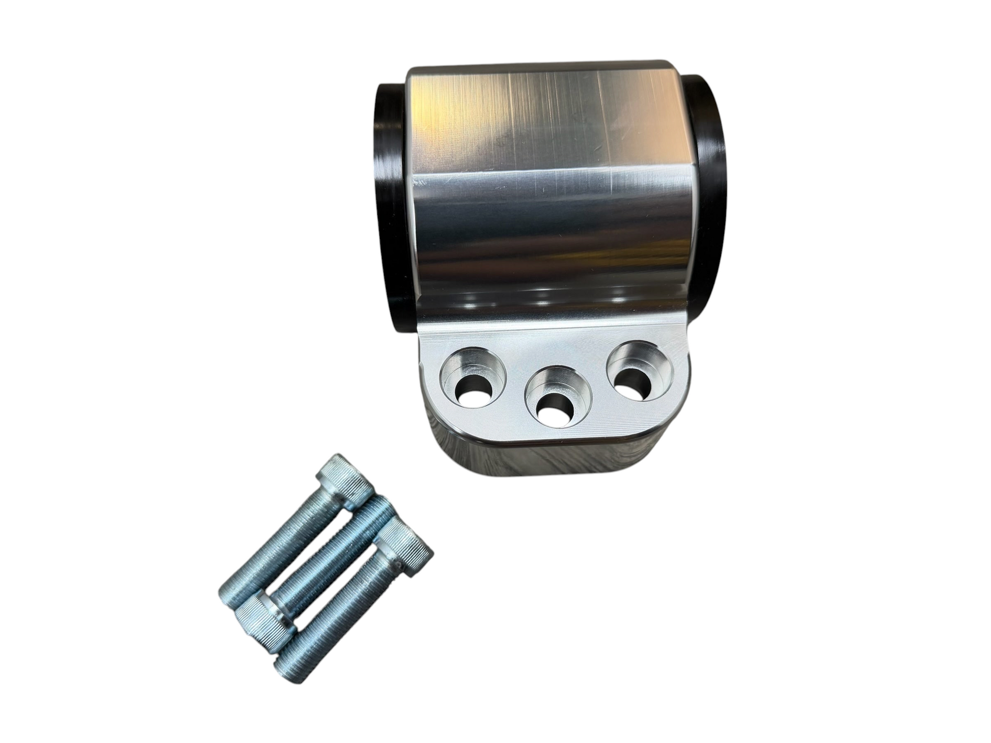 JackSpania Racing billet aluminum driver side transmission mount for Honda Civic EG EK, Del Sol, Acura Integra DC2, and Accord/TSX manual.