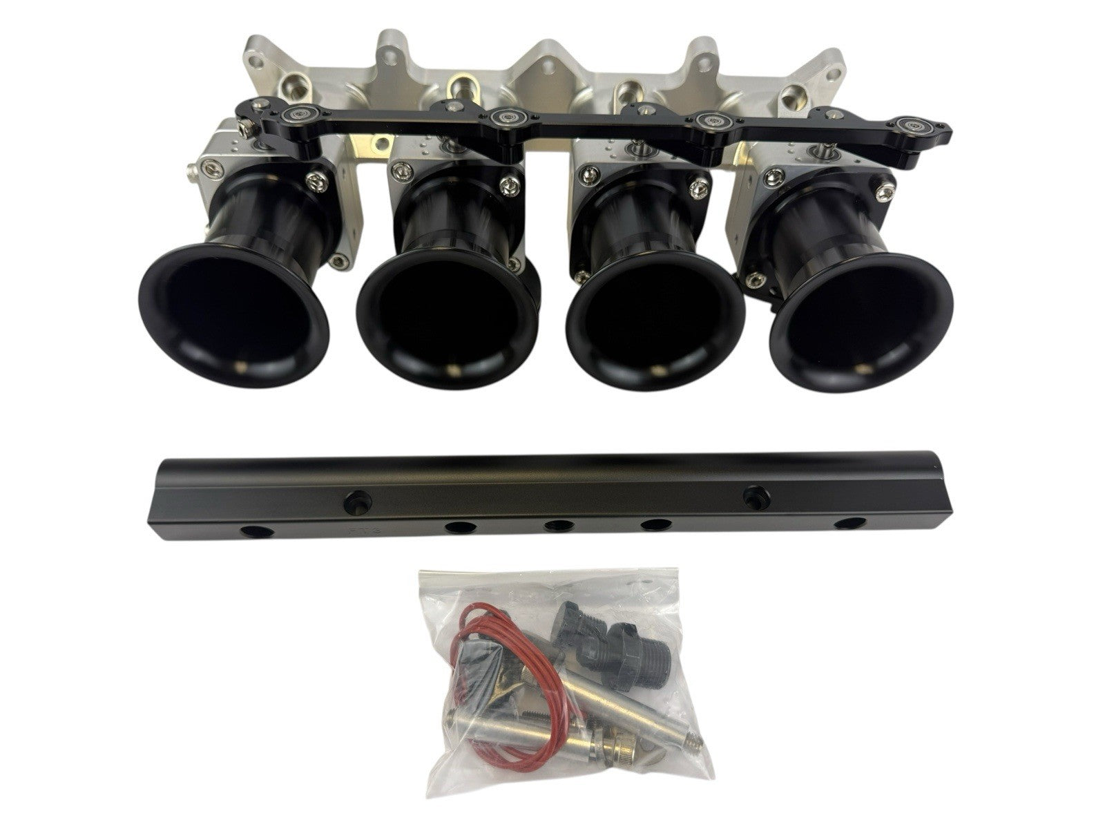45mm ITB Intake Manifold Individual Throttle Bodies CNC For Toyota 4AGE 16V SP