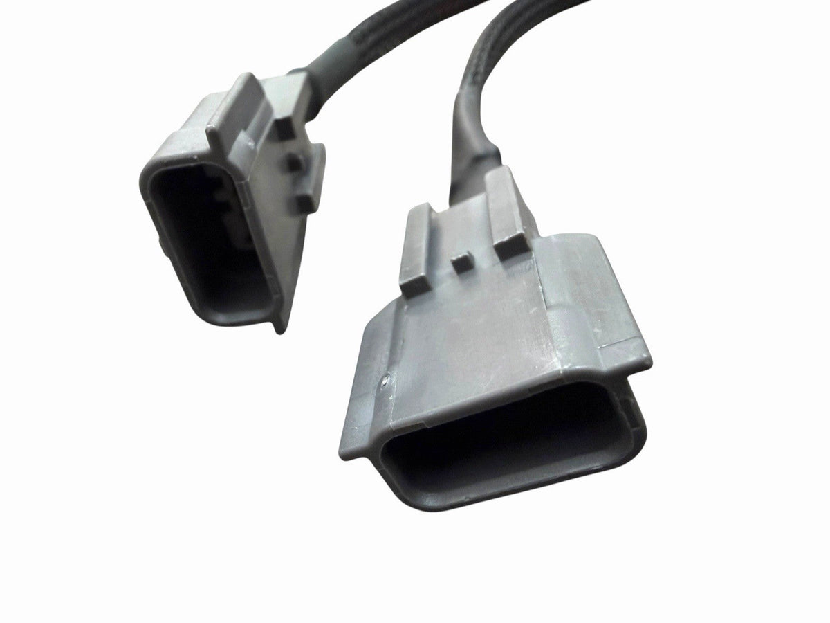 JackSpania Racing 12-inch O2 sensor extension harness for Nissan 370Z, Infiniti Q50, Q60, G37 VQ37 exhaust parts.