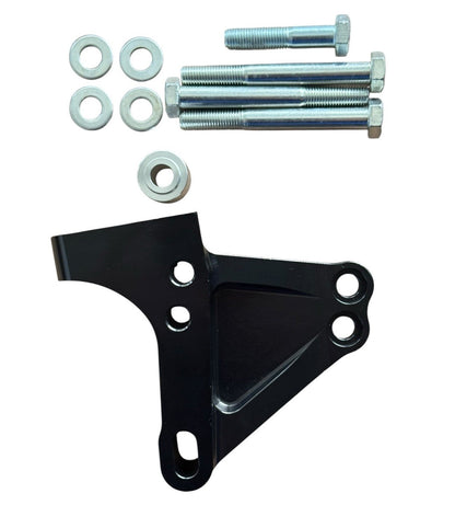 JackSpania Racing billet passenger post engine mount bracket for Honda Acura K Series K20 K24 swap engine parts.