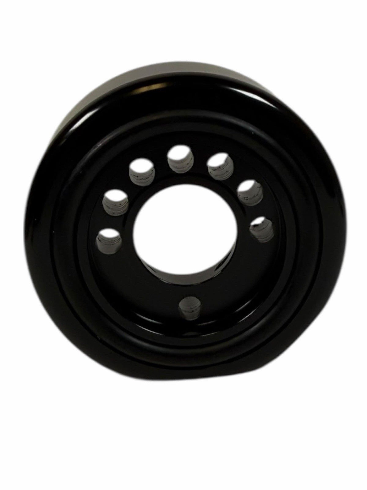 JackSpania Racing Honda Acura LS B20 oil supply line adapter plate for engine oil system conversion, shown on engine component.