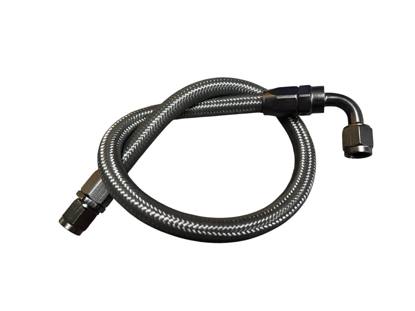 Universal Tucked Fuel Feed / Return Line Kit AN6 Fuel Nylon 2 Feet 24 Inches