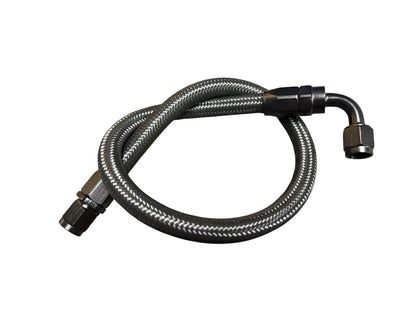 Universal Tucked Fuel Feed / Return Line Kit AN6 Fuel Nylon 2 Feet 24 Inches