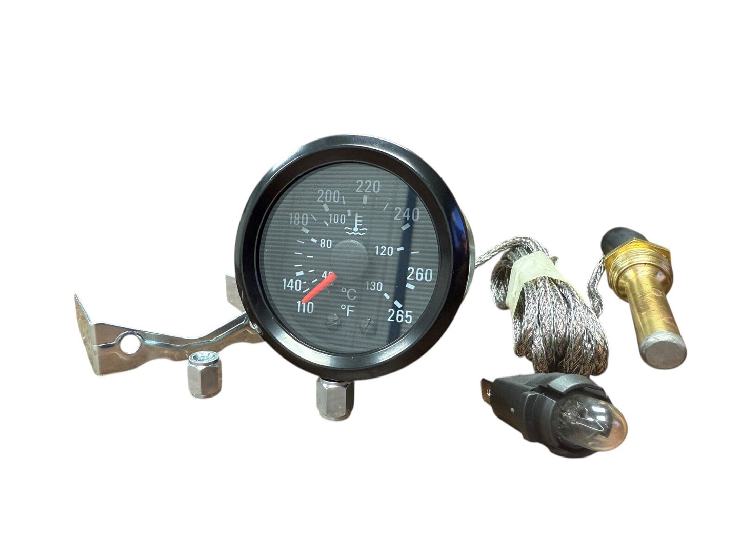 2" Mechanical Water Temperature Coolant Temp Gauge With Sender 52mm Diameter
