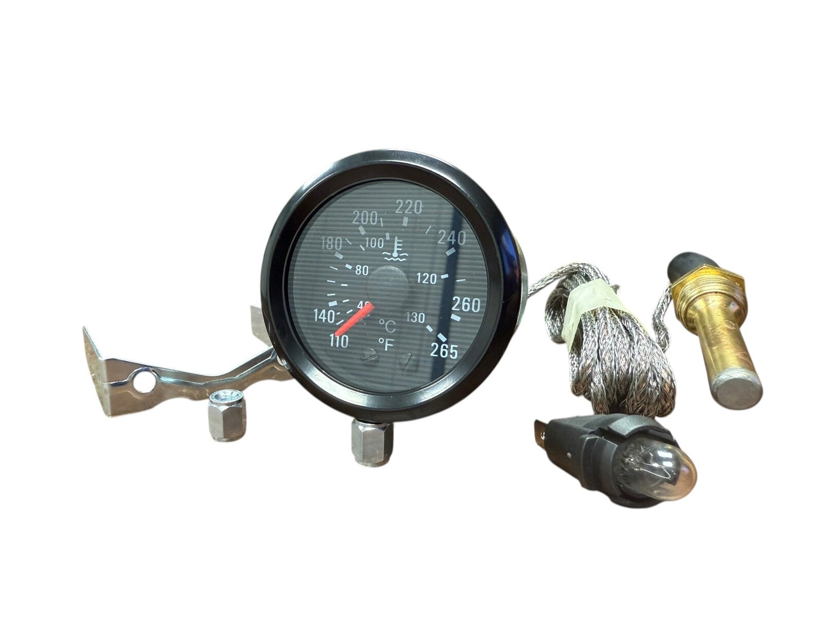 2" Mechanical Water Temperature Coolant Temp Gauge With Sender 52mm Diameter