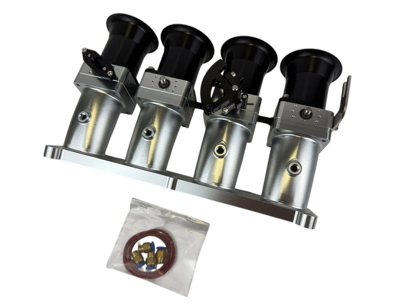 Billet 55mm ITB Intake Manifold Individual Throttle Bodies Duratec 2.0L 3.0L CNC