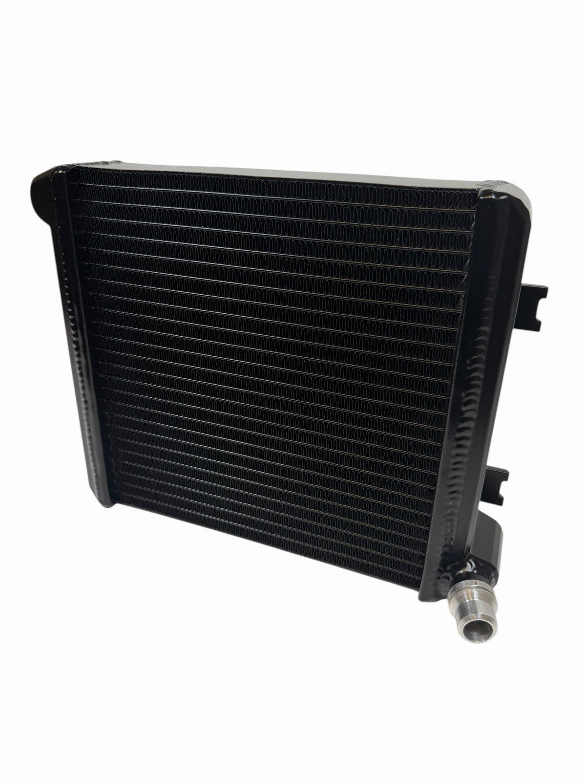 JackSpania Racing auxiliary cooling radiator for Mercedes AMG GT S, C63 W166 GLE63, GLS63 engine cooling part, black metal radiator