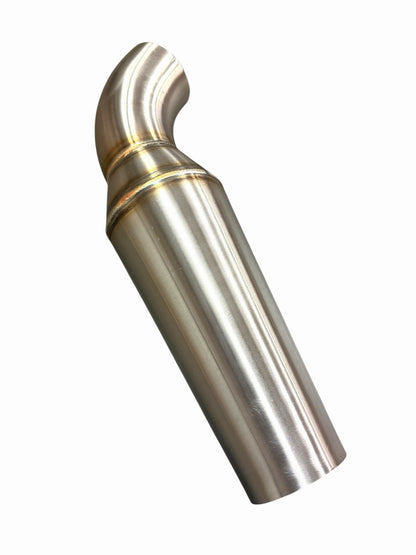 JackSpania Racing 2.5” 3.0” custom stainless steel megaphone reverse cone pipe exit for exhaust systems