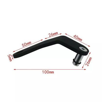 Driver side carpeted floor mat retention bracket for Subaru WRX and STi, interior accessory by JackSpania Racing.