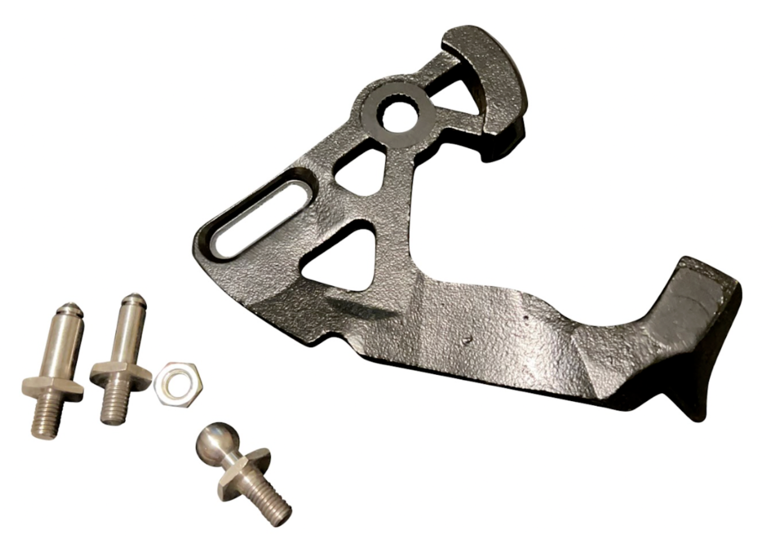 Short shifter for VW Audi Beetle MK5, Golf, Jetta, and Octavia by JackSpania Racing, designed for 2.0T, 2.0TFSI, and TDI transmission systems.
