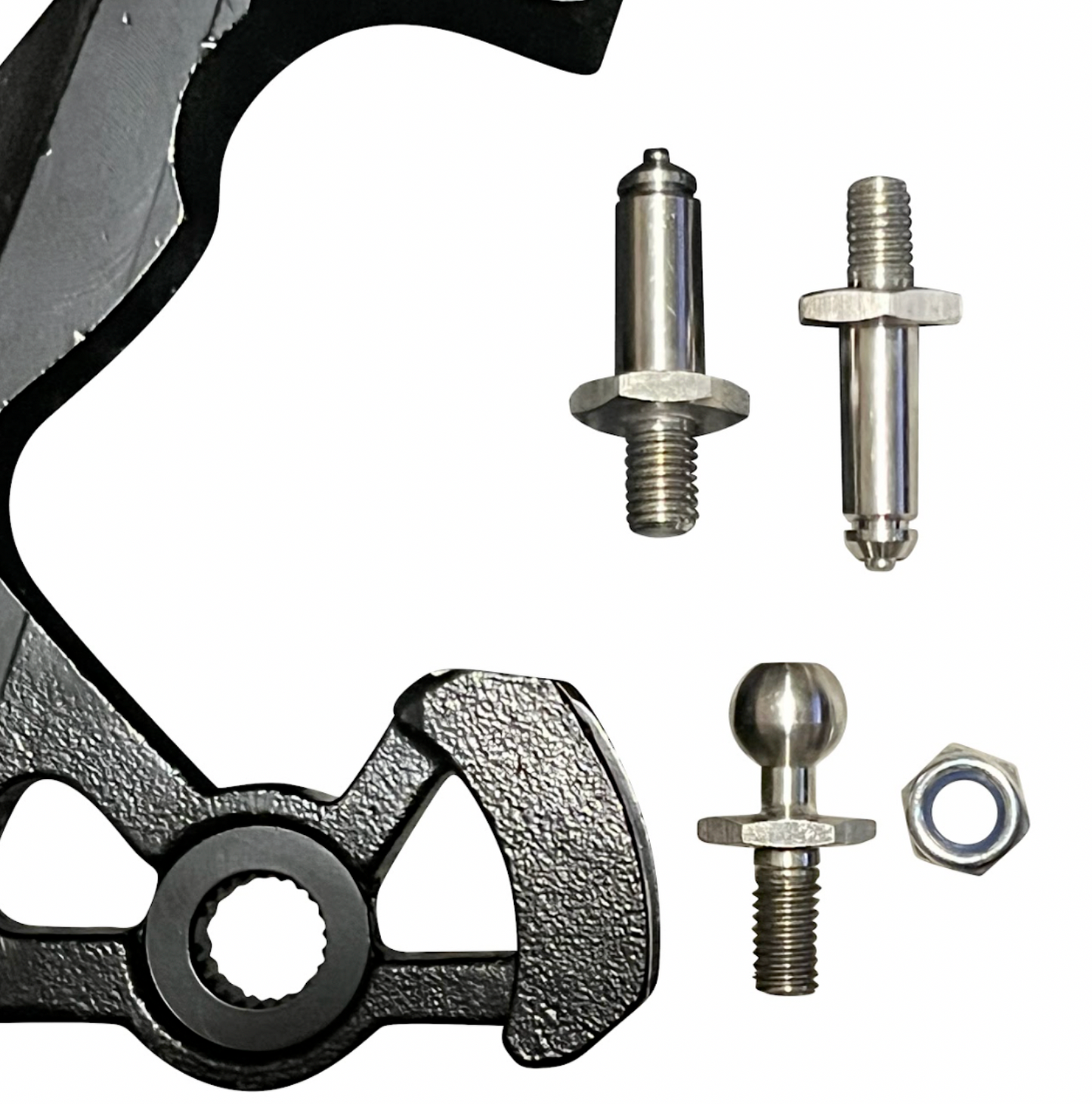 Short shifter for VW Audi Beetle MK5, Golf, Jetta, Octavia, and S3 from JackSpania Racing, designed for 2.0T, 2.0TFSI, 2.0TDI engines.