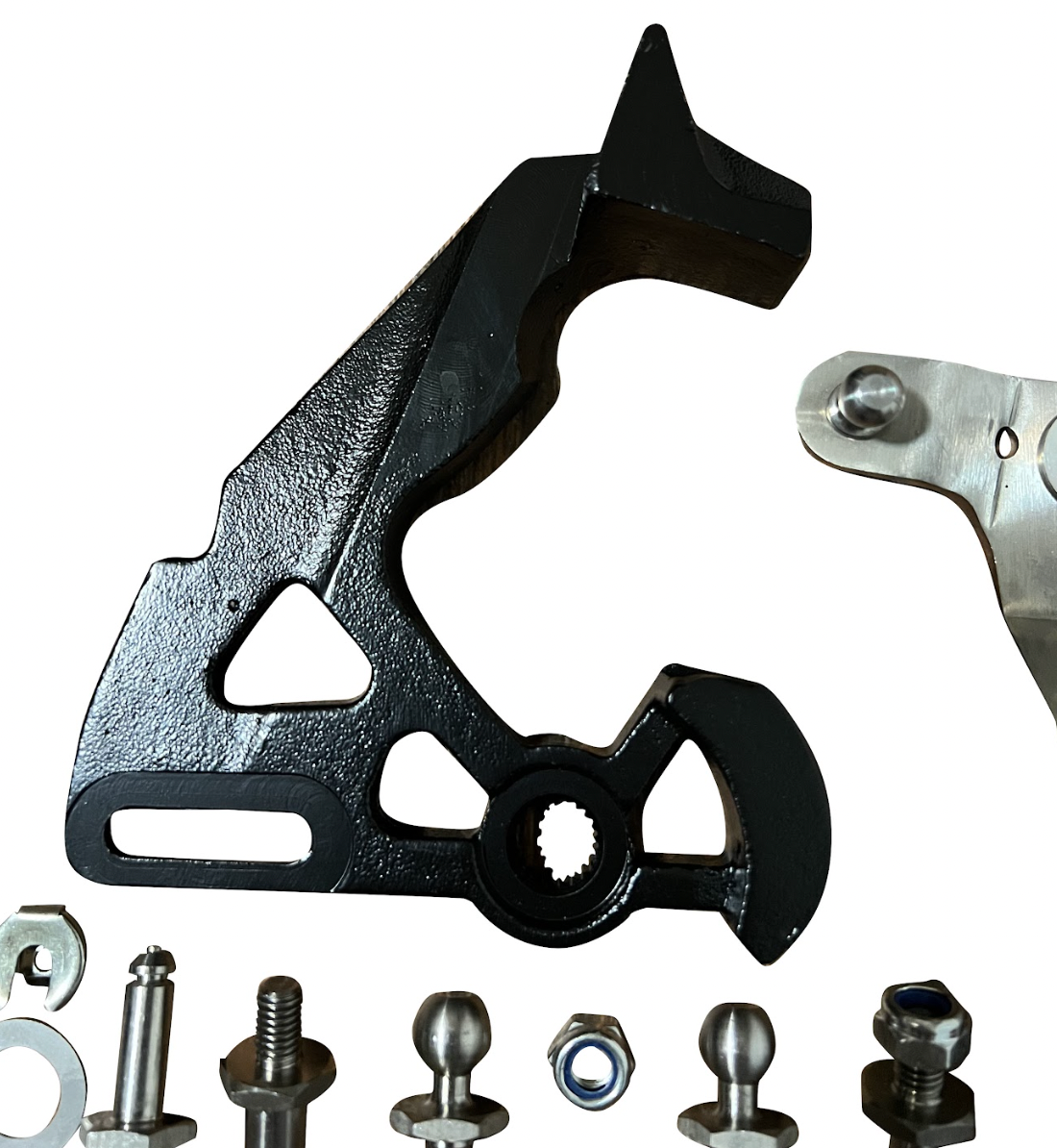 Short shifter for VW Audi MK4 MK5 MK6 MK7 Golf R Jetta GLI by JackSpania Racing, showcasing the transmission part.