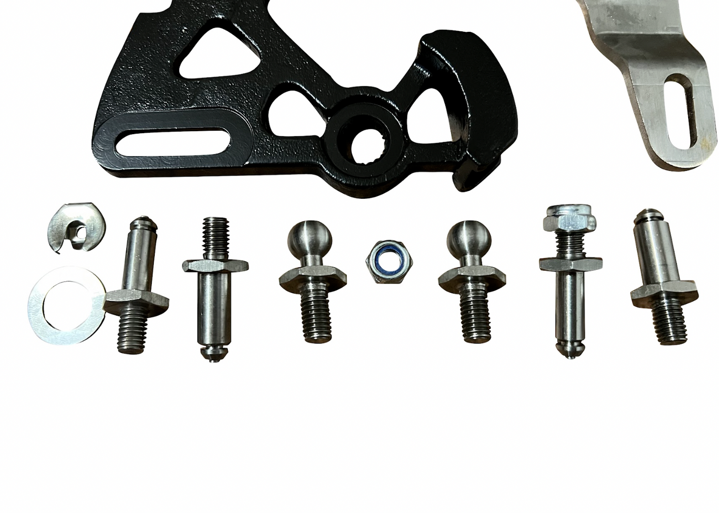 Short shifter for VW and Audi MK4, MK5, MK6, MK7 Golf R, Jetta GLI from JackSpania Racing, showing the sleek transmission part