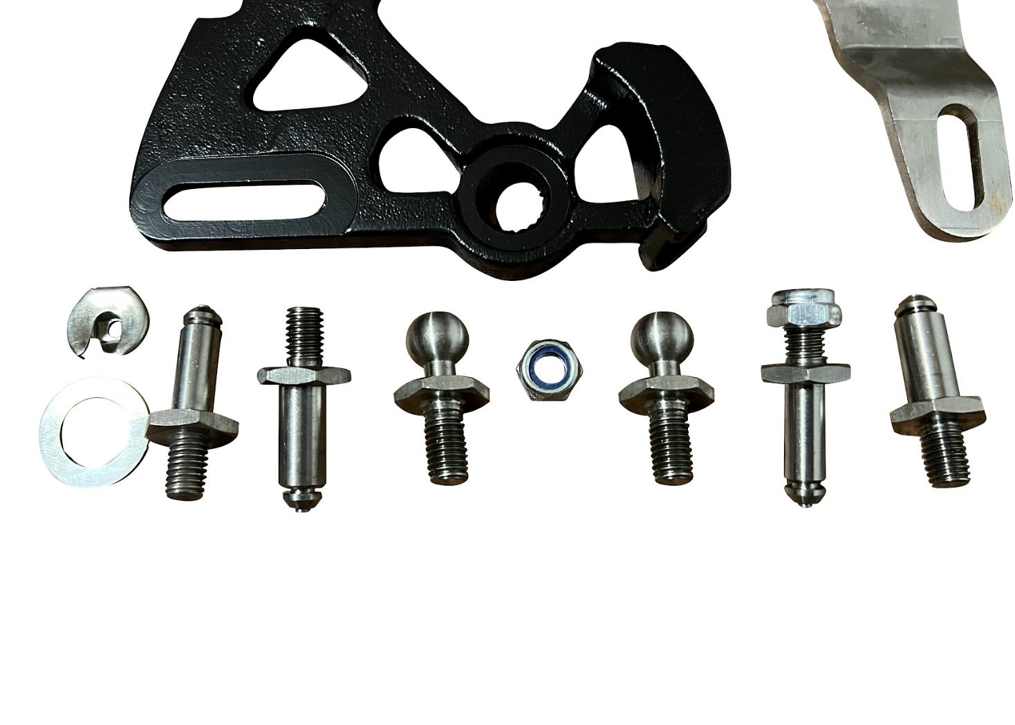 Short shifter for VW and Audi MK4, MK5, MK6, MK7 Golf R, Jetta GLI from JackSpania Racing, showing the sleek transmission part